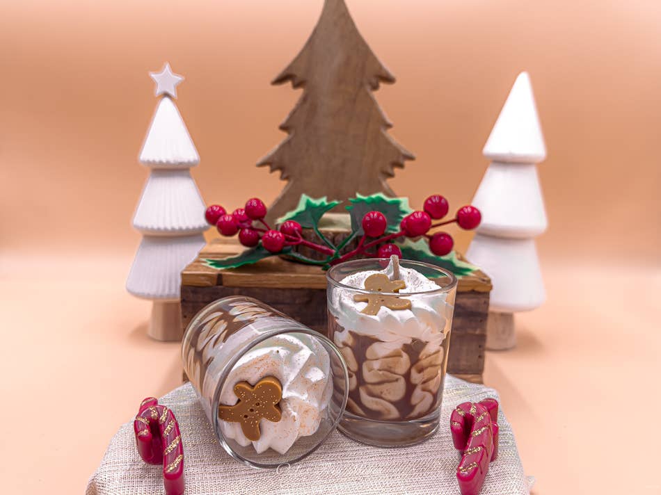 Mini Gingerbread Gourmet Candle