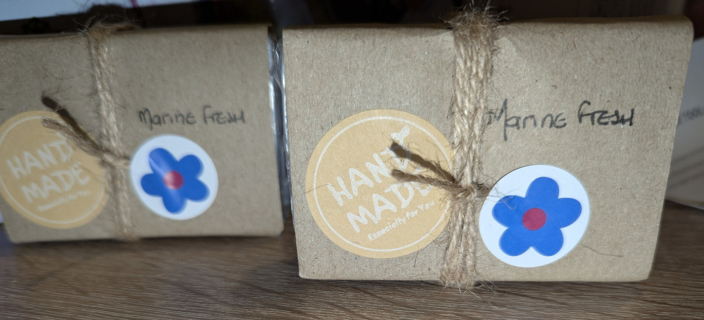 Handmade Soap Slices 100g - Marine Fresh