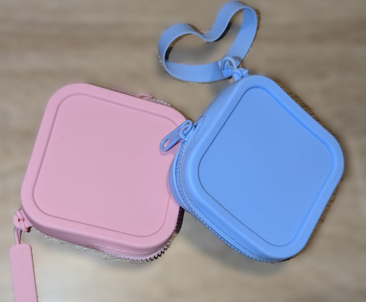 Wristlet - Blue/Pink Silicone