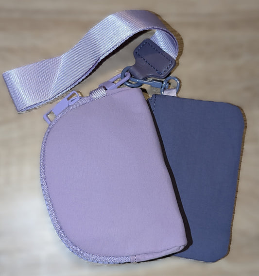 Double Wristlet - Purple & Lilac