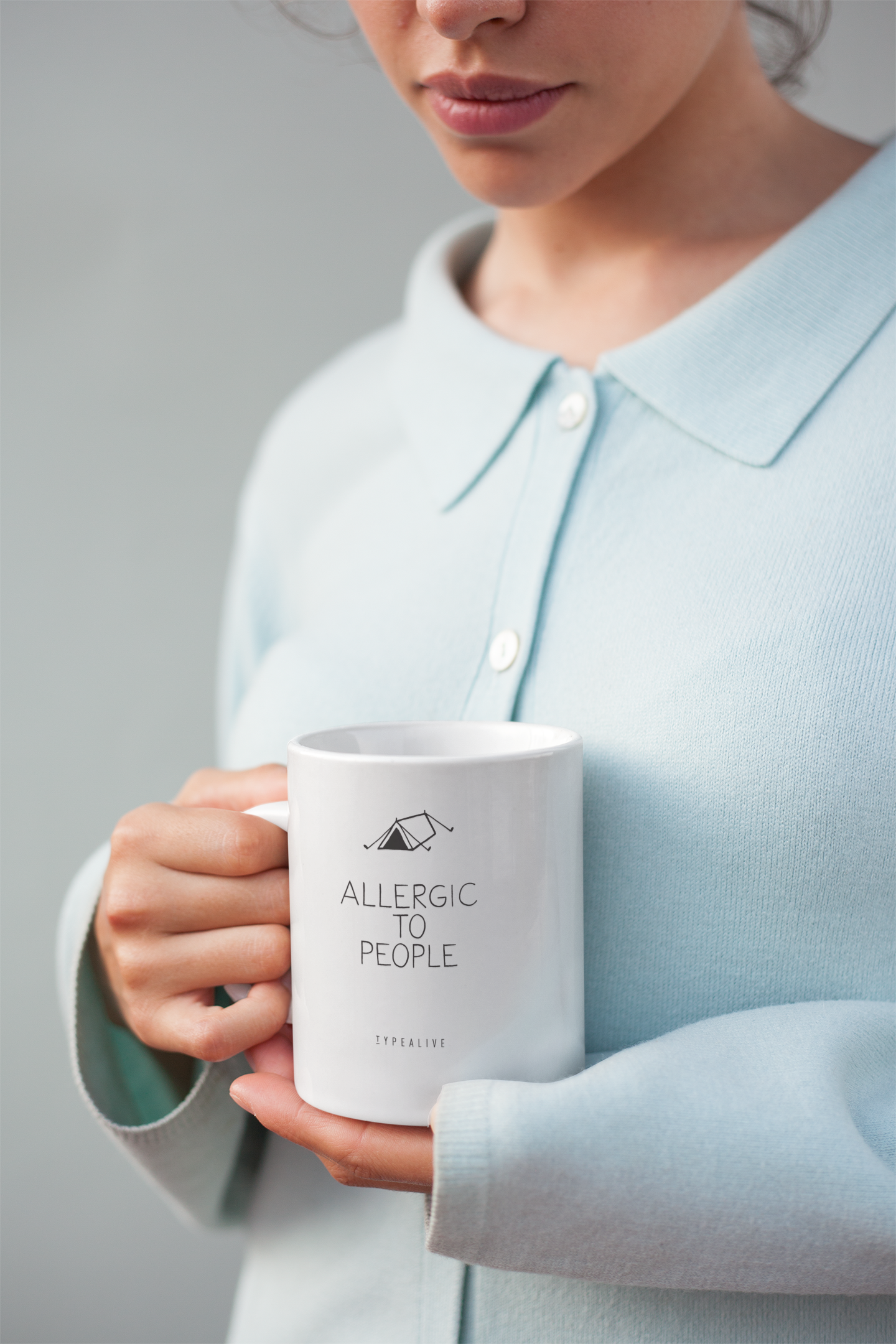 typealive - Ceramic mug/Allergic