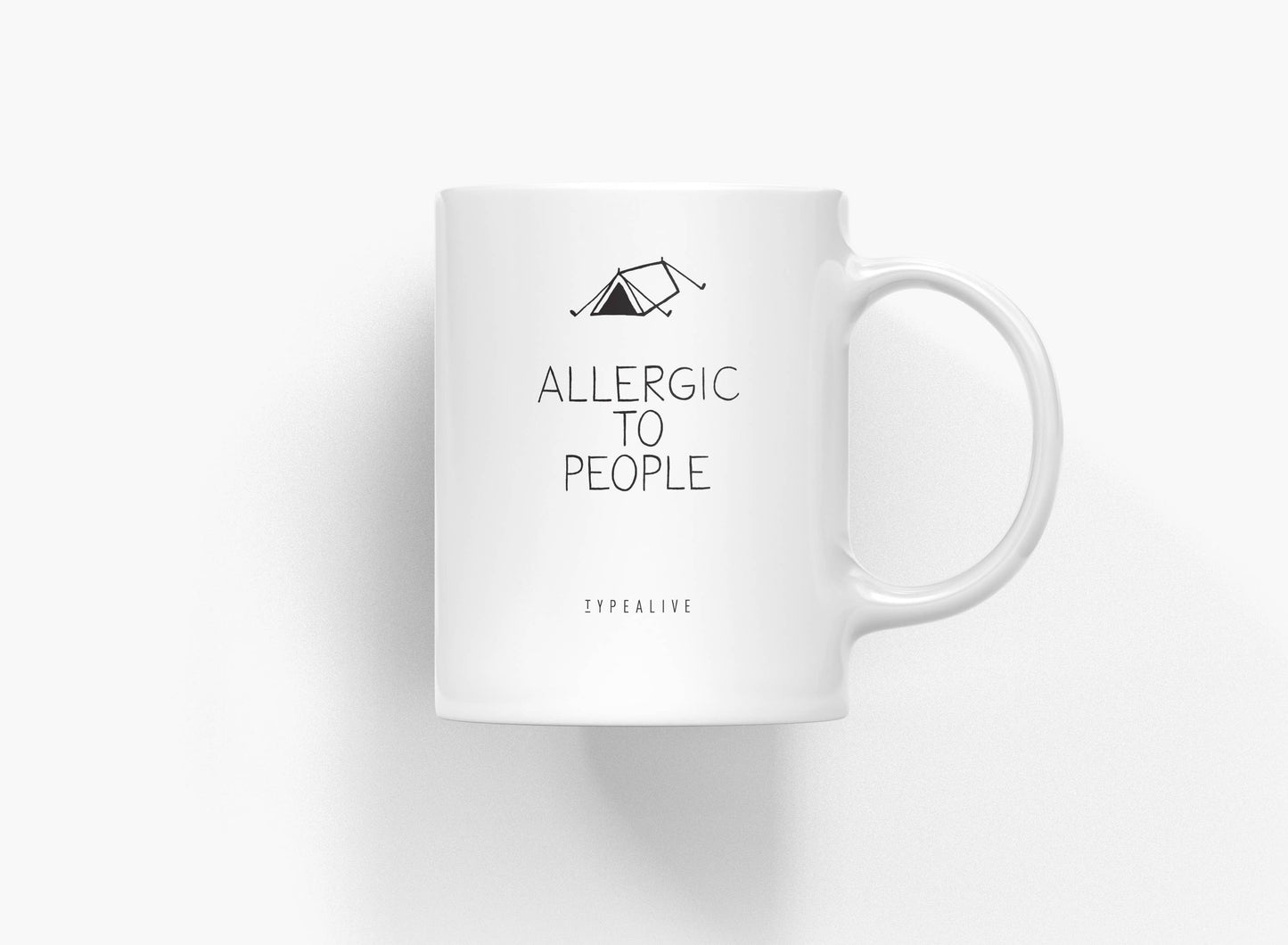 typealive - Ceramic mug/Allergic